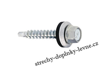 Farmářský TEX šroub do dřeva 4,8x55 mm - přírodní pozink