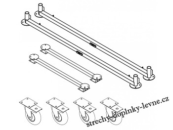 Podvozek PROFI 548 s brzdou