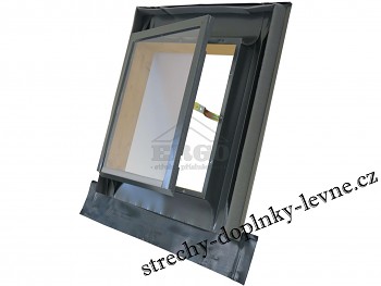 Střešní vikýř univerzální 60x60 s otevíráním do boku