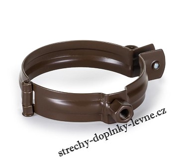 Objímka M10 80 lakovaná- hnědá RAL 8017