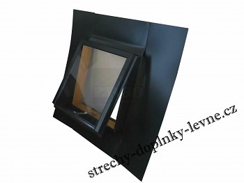 Střešní vikýř 60×60 - pro falcované střešní krytiny - pozink barvený