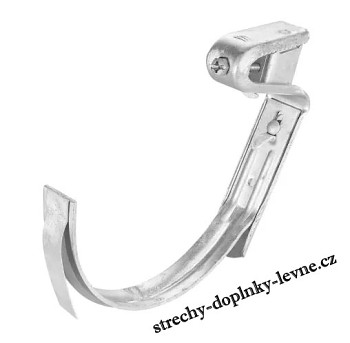 Hák žlabu na trapézovou vlnu 250 mm pozink