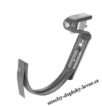 Hák žlabu na trapézovou vlnu 330 mm, antracit RAL 7016