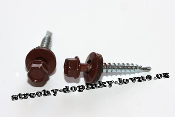 Farmářský nerezový TEX šroub do dřeva 4,8x35 mm 